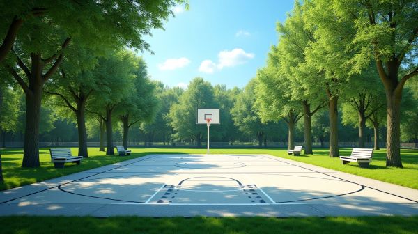 Aménager un terrain de basket extérieur : le guide complet