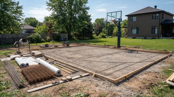 Coût et matériaux : guide pour créer votre terrain de basketball