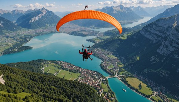Parapente à annecy : l'aventure aérienne à découvrir absolument !
